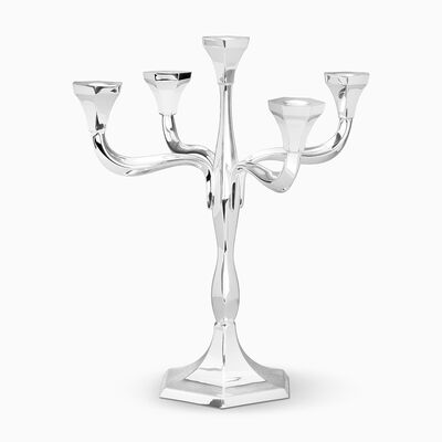 Goldwasser Candelabra Hexagon Tall 5 Branch 