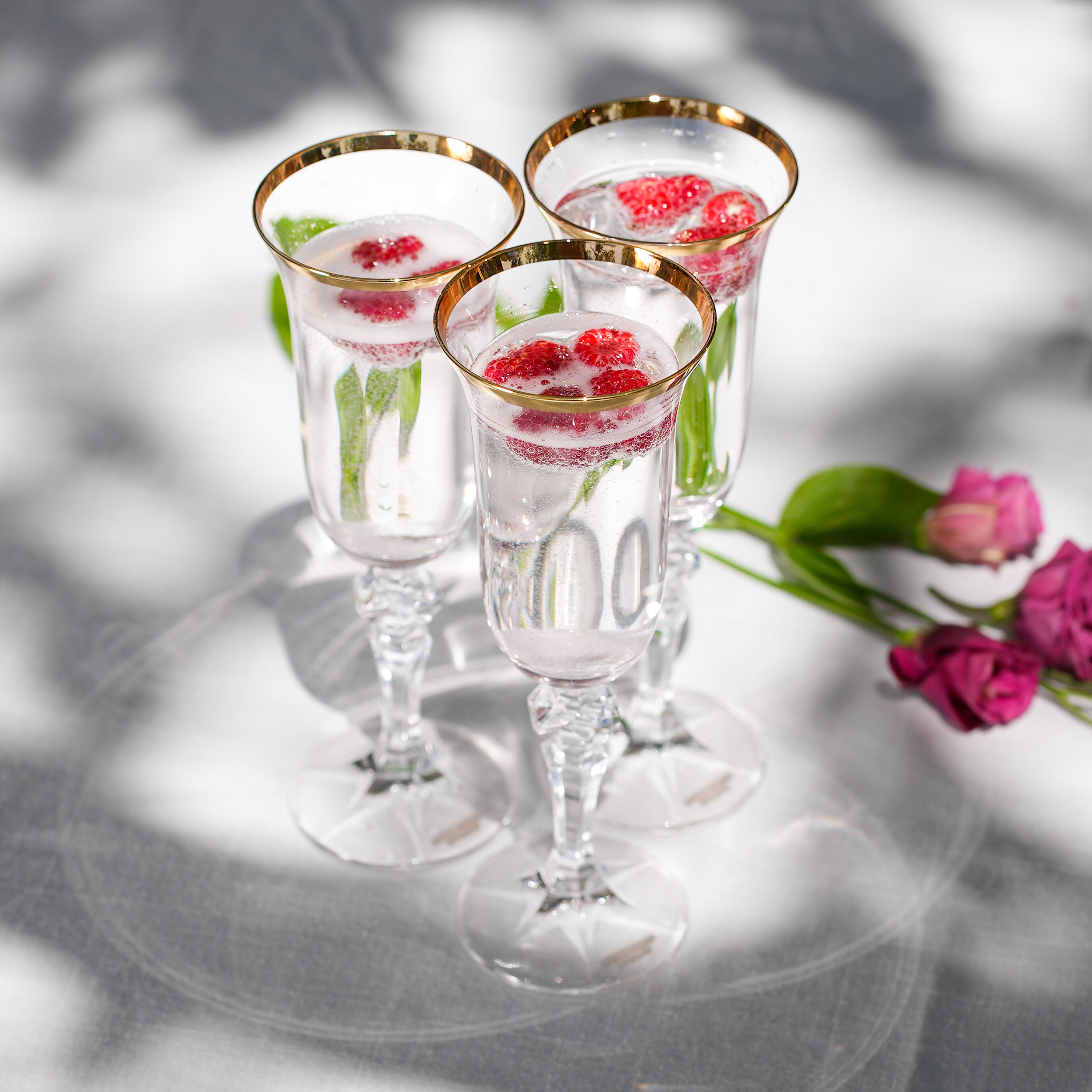 Extra long cheap champagne flutes