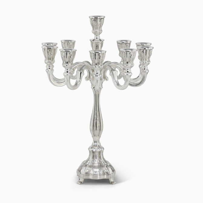 פמוט בל מקושט 11 קנים קטן 