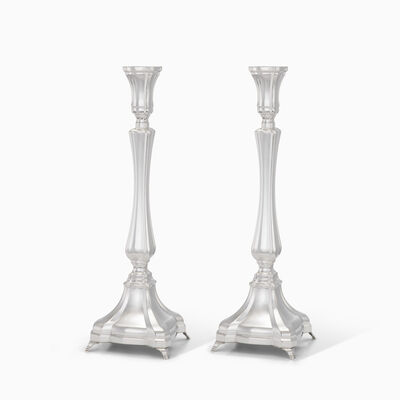 Matityahu Smooth Candlesticks Small 