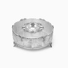 קופסא למצה ברוני עגולה עם עיטור גדול 