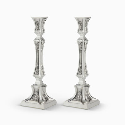 BARAK CANDLESTICKS DEC. SMALL 