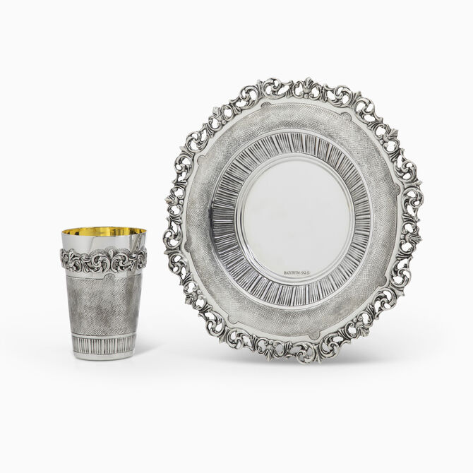 GABRIEL HEAVY KIDUSH SET 