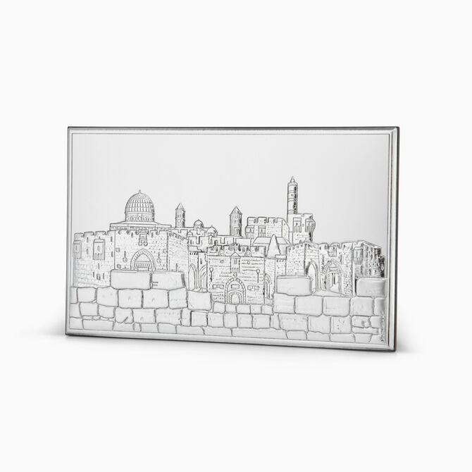 תבליט ירושלים מגדל דוד 