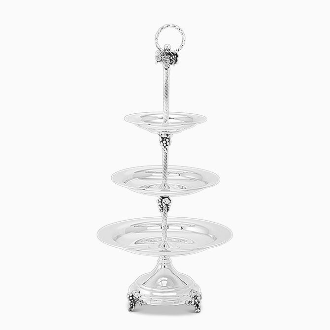 Eshkol Anavim Candy Dish Large Sterling Silver 