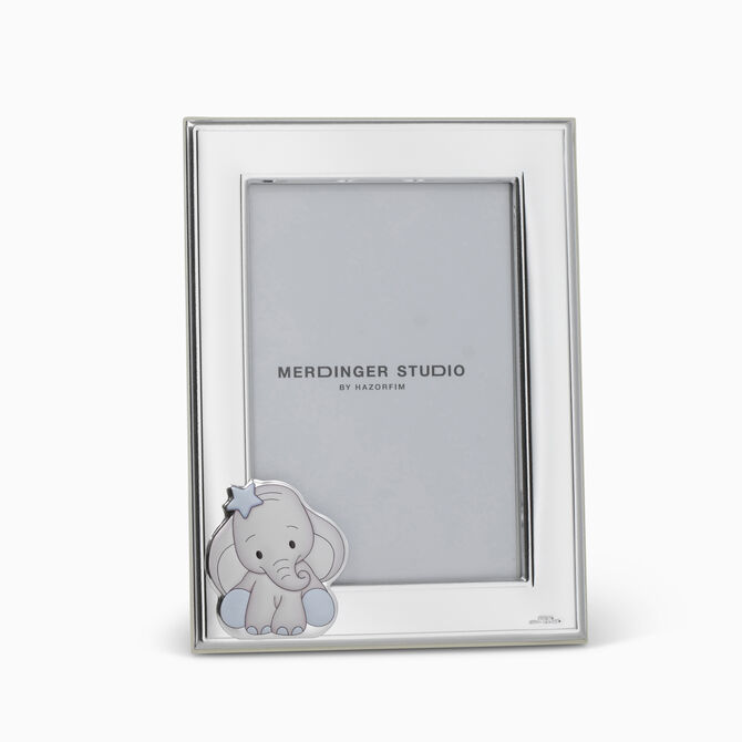 COLORED ELEPHANT FRAME PLATED 