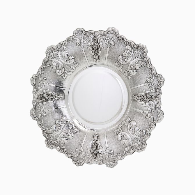 Compilo Medium Eliyahu Pesach Plate Sterling Silve