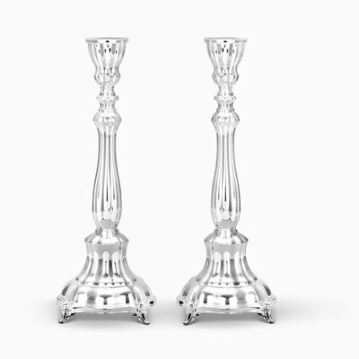 Bellagio Candlesticks Smooth Small Sterling Silver