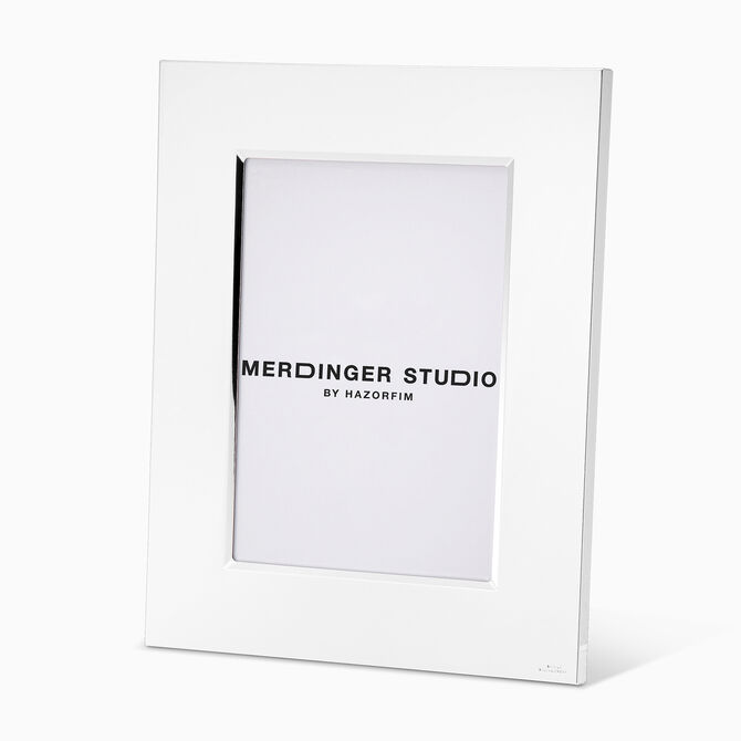 Classic Wide Silver-Plated Photo Frame 