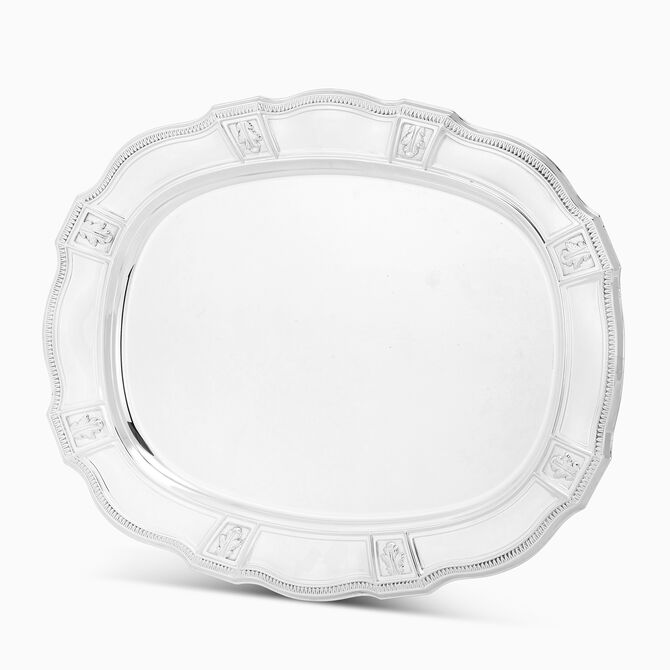 RIMINI SMOOTH TRAY PLATED 